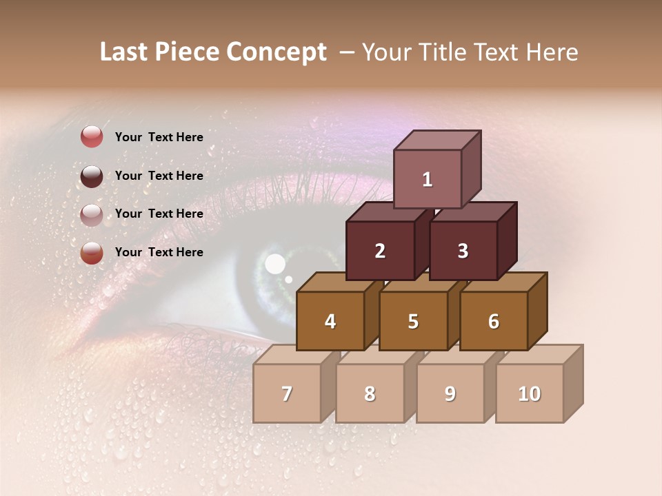 Femme Spa Turquoise PowerPoint Template