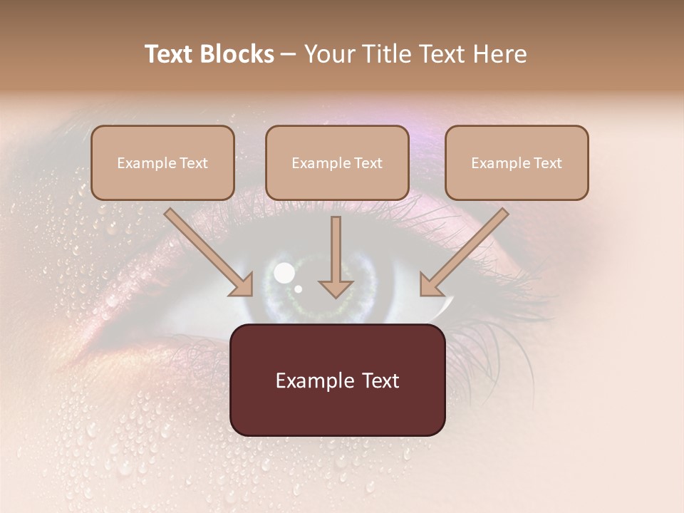 Femme Spa Turquoise PowerPoint Template