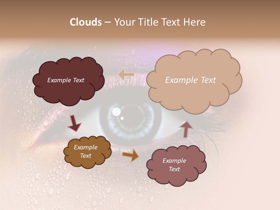 Femme Spa Turquoise PowerPoint Template