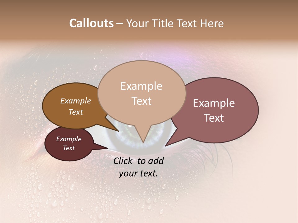 Femme Spa Turquoise PowerPoint Template