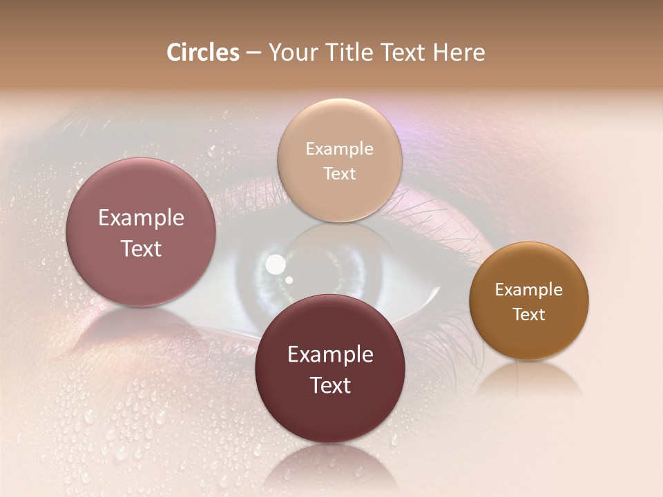 Femme Spa Turquoise PowerPoint Template