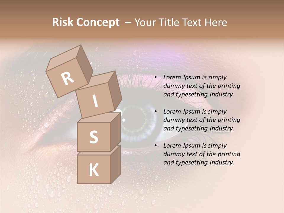 Femme Spa Turquoise PowerPoint Template