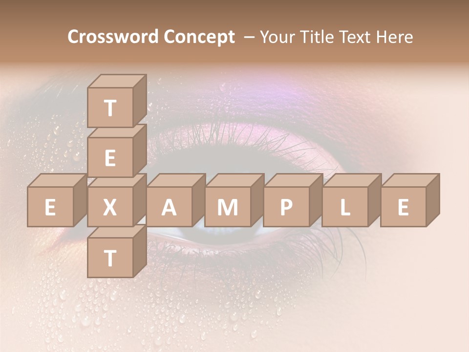 Femme Spa Turquoise PowerPoint Template