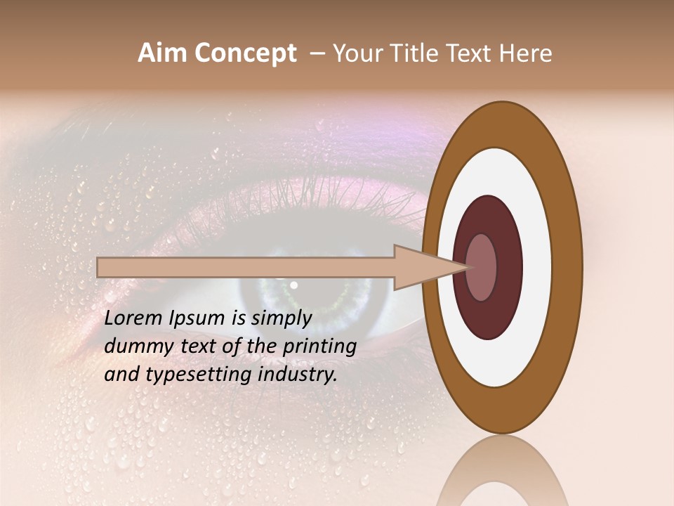 Femme Spa Turquoise PowerPoint Template