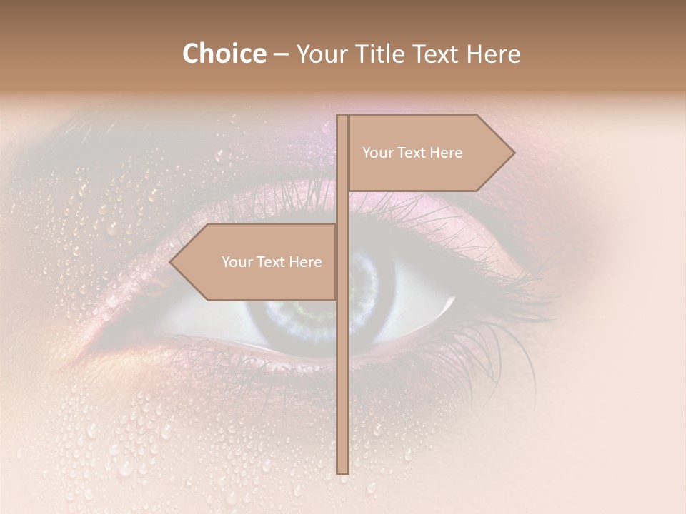 Femme Spa Turquoise PowerPoint Template