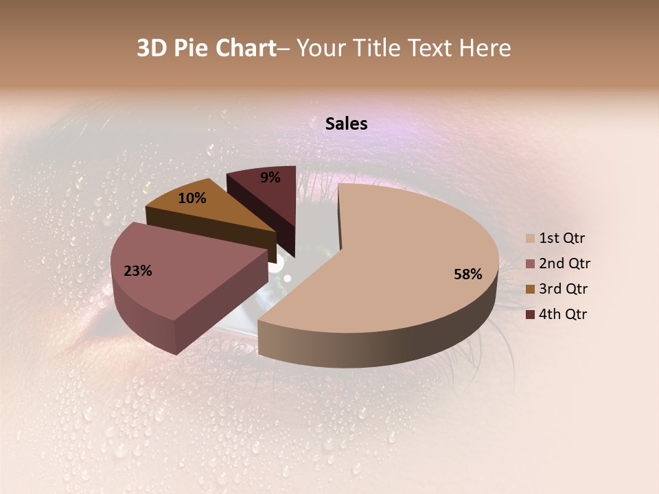 Femme Spa Turquoise PowerPoint Template