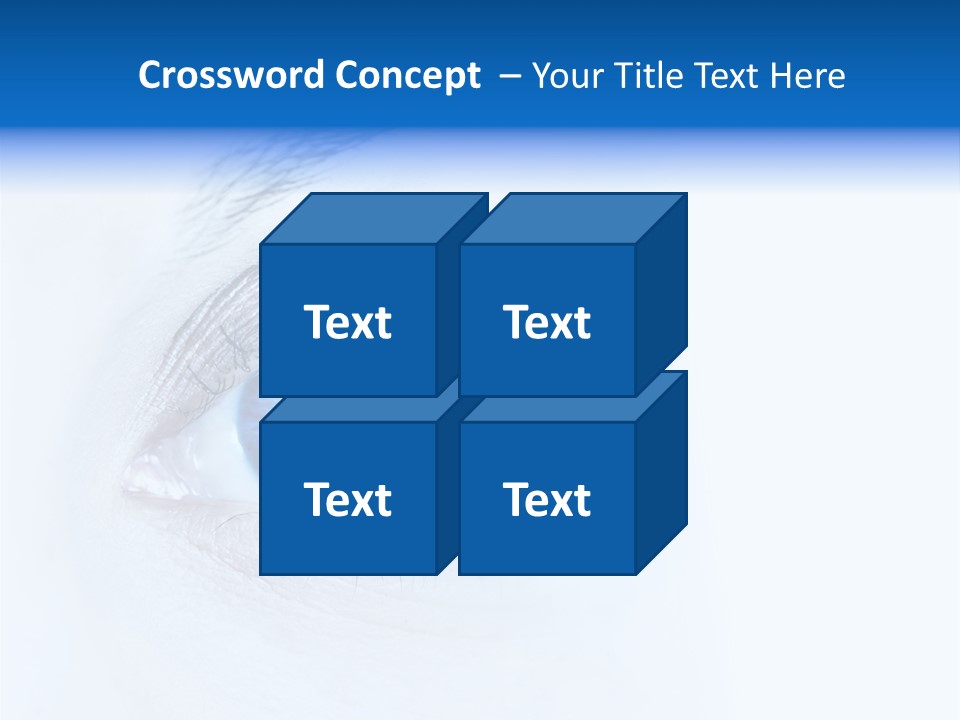 Eyeball Background Vision PowerPoint Template