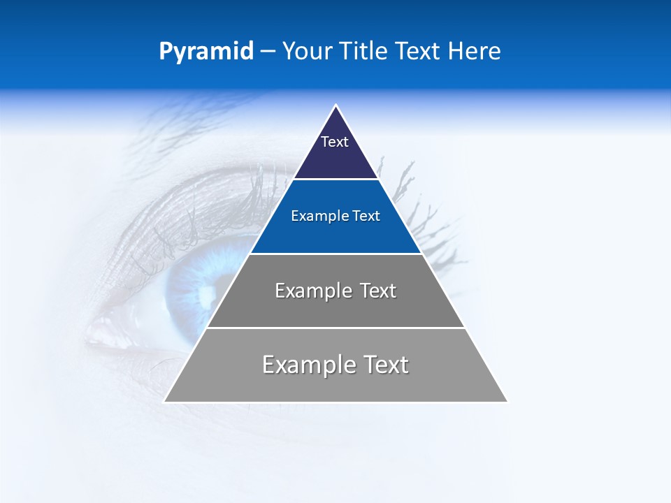 Eyeball Background Vision PowerPoint Template