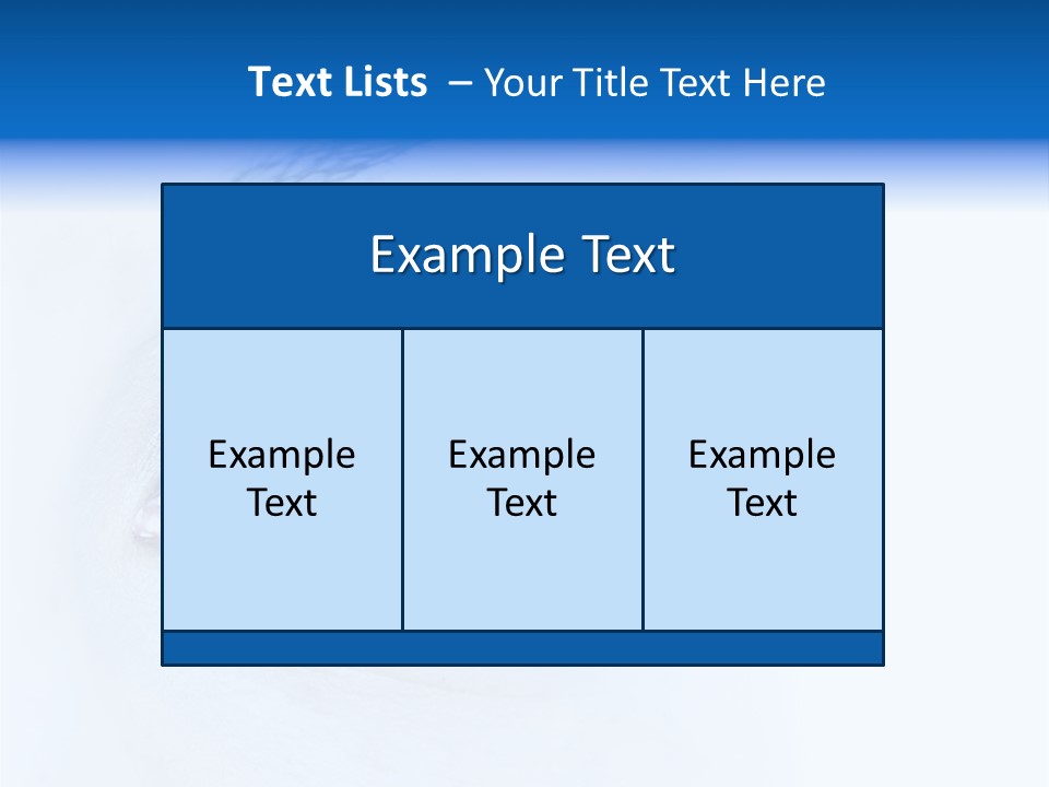 Eyeball Background Vision PowerPoint Template