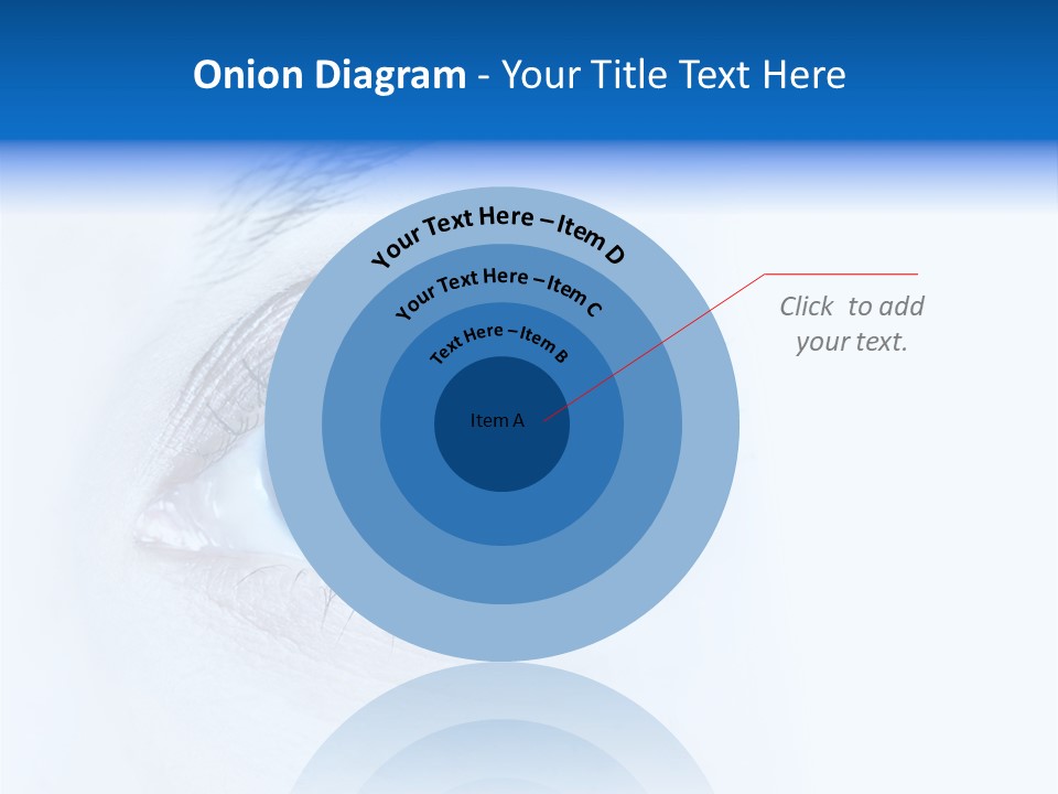 Eyeball Background Vision PowerPoint Template