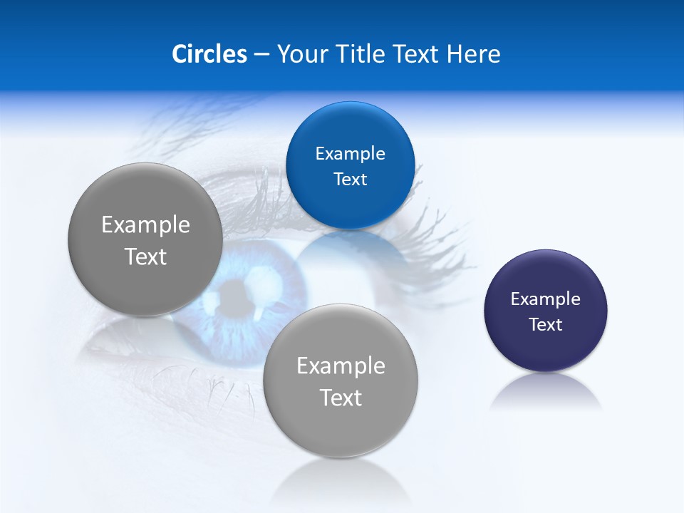 Eyeball Background Vision PowerPoint Template