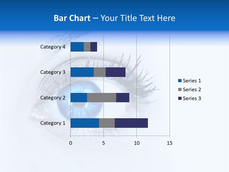 Eyeball Background Vision PowerPoint Template