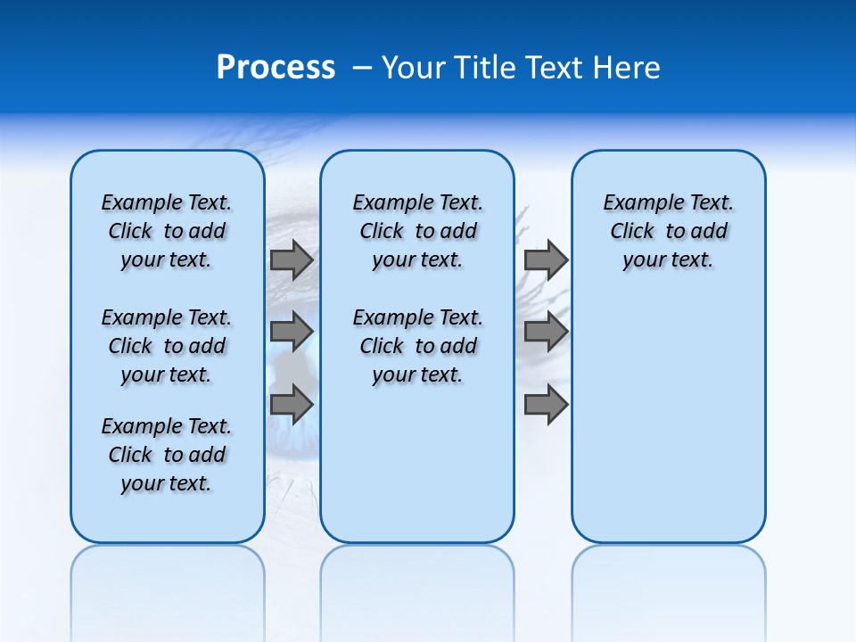 Eyeball Background Vision PowerPoint Template