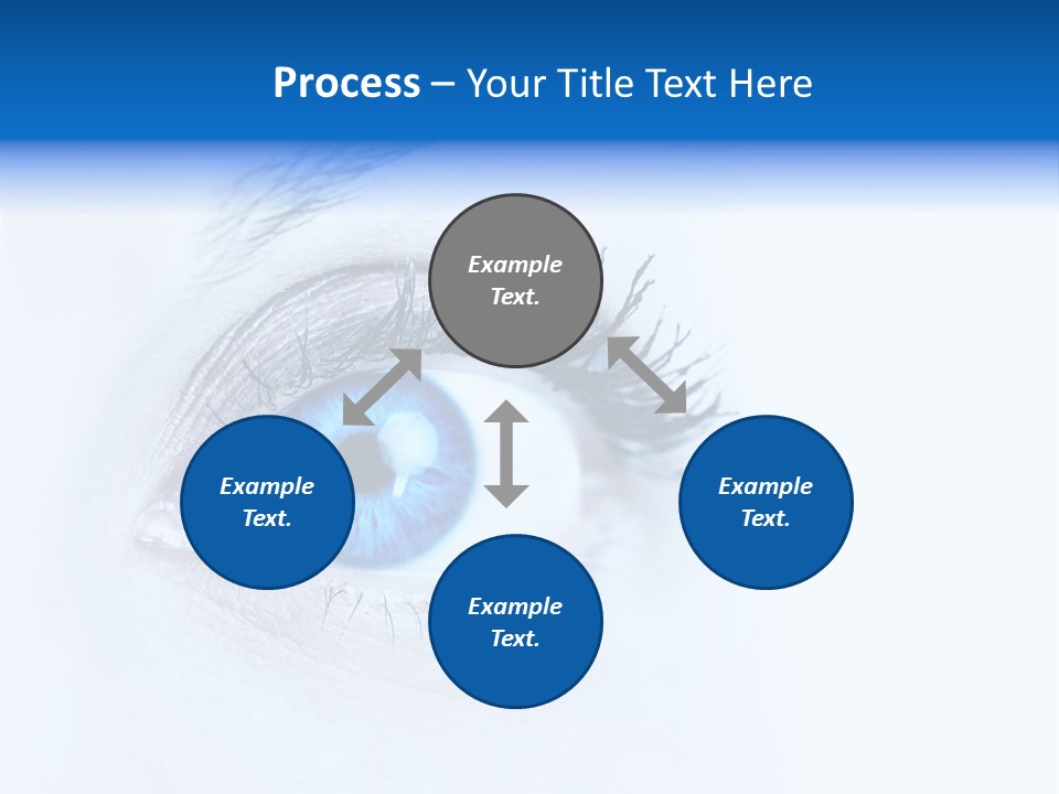 Eyeball Background Vision PowerPoint Template