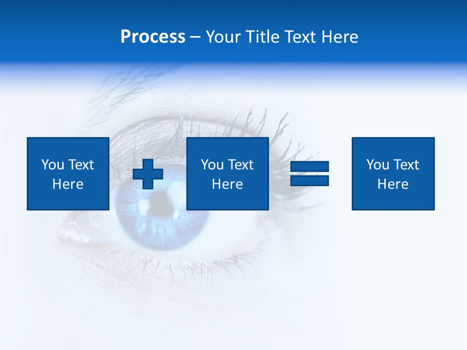 Eyeball Background Vision PowerPoint Template