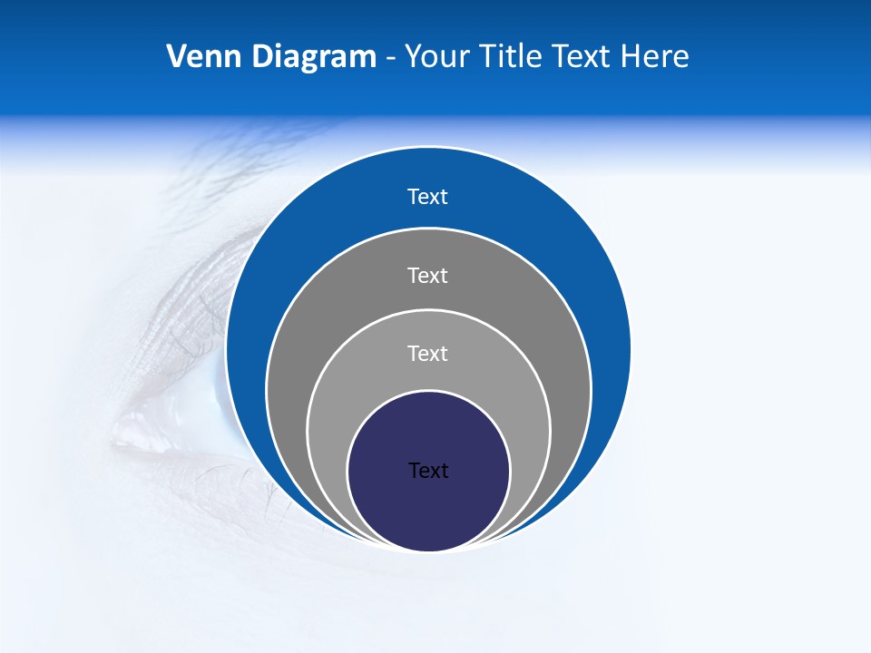Eyeball Background Vision PowerPoint Template