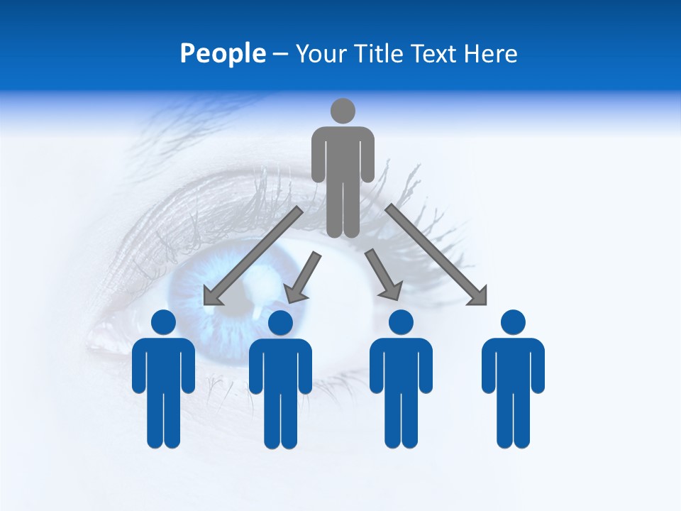 Eyeball Background Vision PowerPoint Template