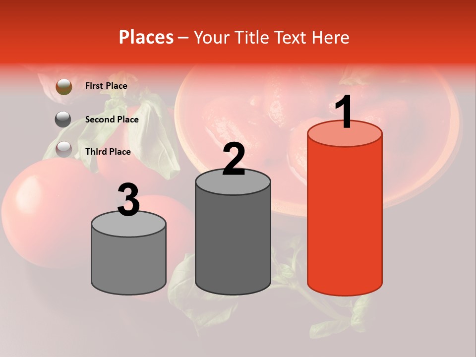 Cuore Di Bue Piatto Pomarola PowerPoint Template