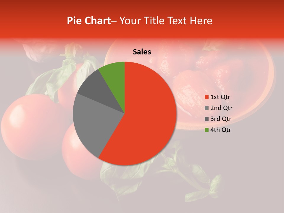 Cuore Di Bue Piatto Pomarola PowerPoint Template