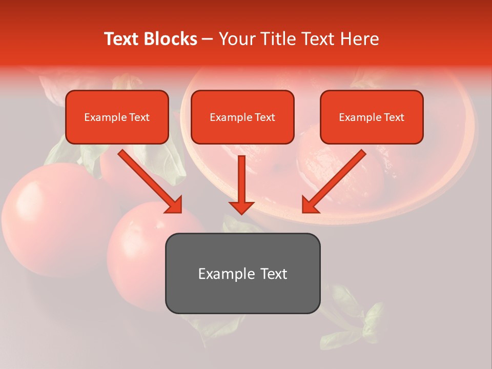 Cuore Di Bue Piatto Pomarola PowerPoint Template