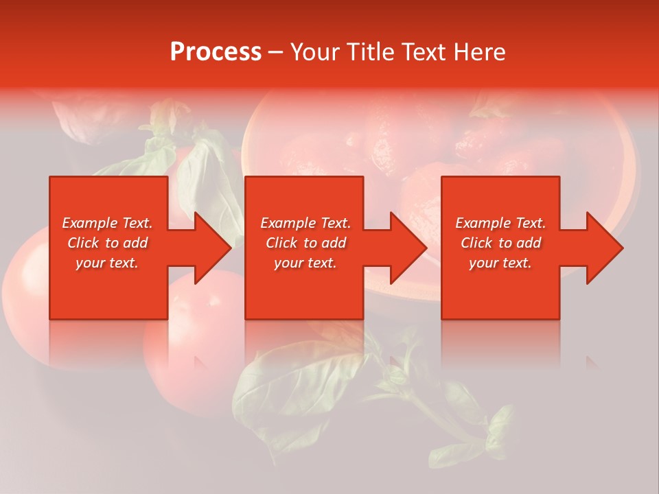 Cuore Di Bue Piatto Pomarola PowerPoint Template