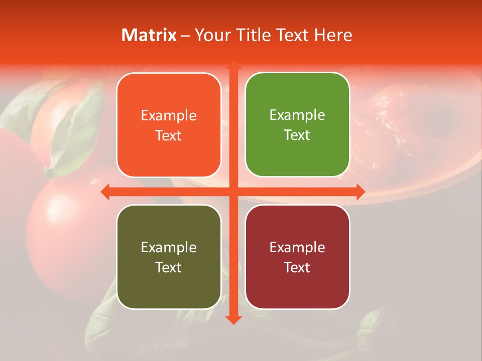 Ciliegini Italia Pomodori Pelati PowerPoint Template