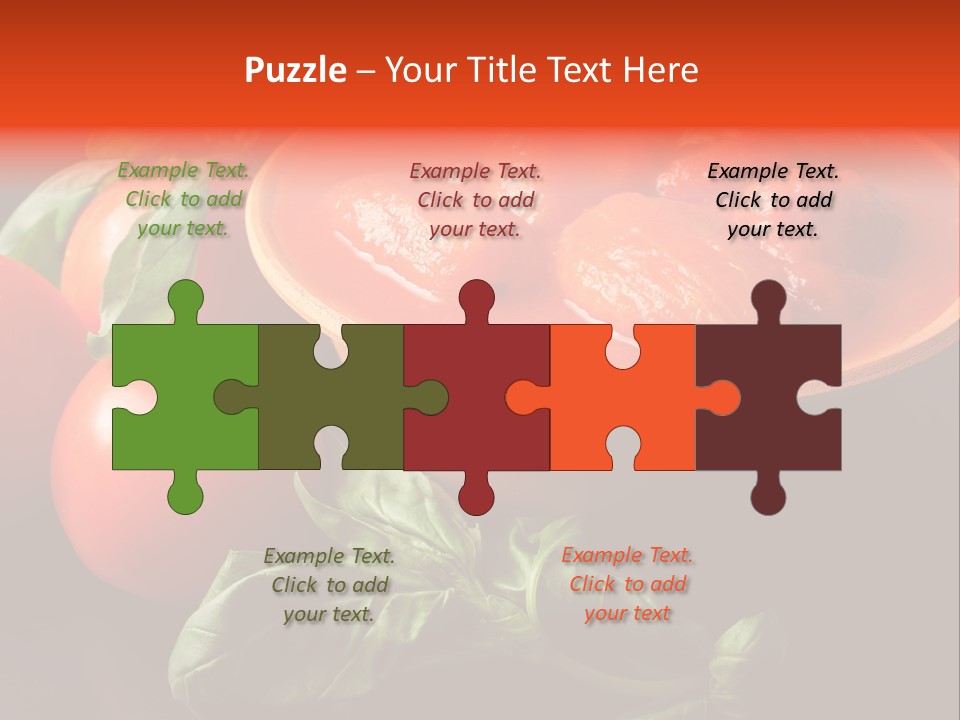 Ciliegini Italia Pomodori Pelati PowerPoint Template