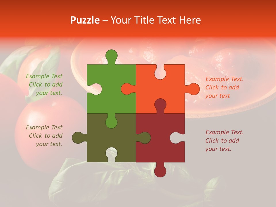 Ciliegini Italia Pomodori Pelati PowerPoint Template