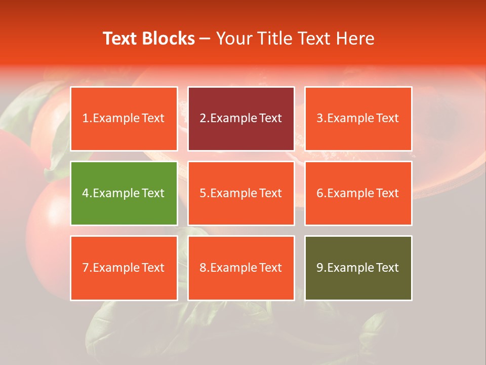 Ciliegini Italia Pomodori Pelati PowerPoint Template