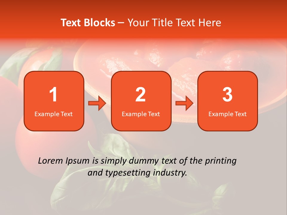 Ciliegini Italia Pomodori Pelati PowerPoint Template