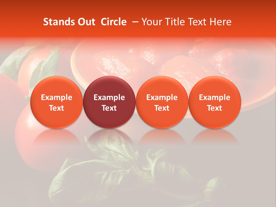 Ciliegini Italia Pomodori Pelati PowerPoint Template