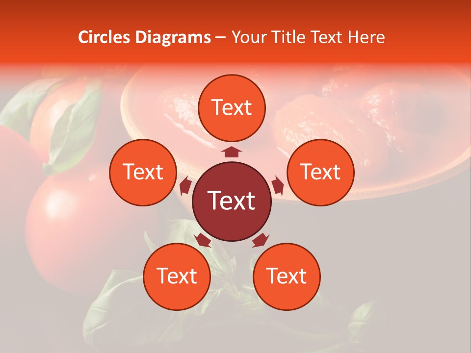 Ciliegini Italia Pomodori Pelati PowerPoint Template