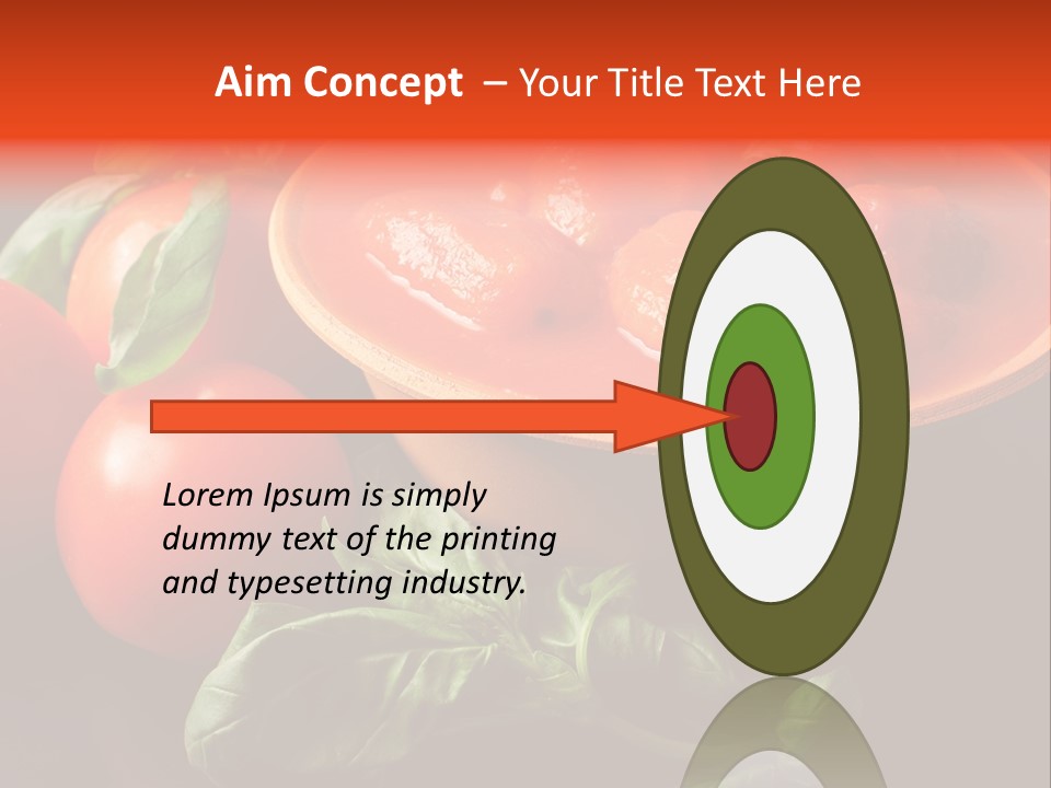 Ciliegini Italia Pomodori Pelati PowerPoint Template