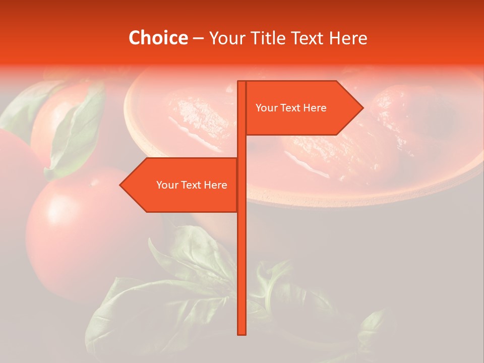 Ciliegini Italia Pomodori Pelati PowerPoint Template