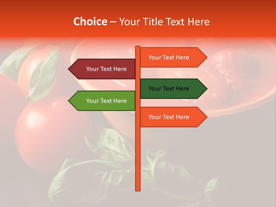 Ciliegini Italia Pomodori Pelati PowerPoint Template