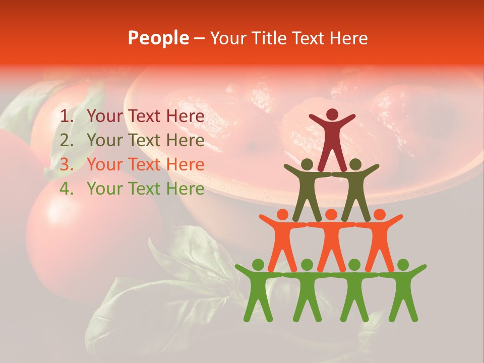 Ciliegini Italia Pomodori Pelati PowerPoint Template