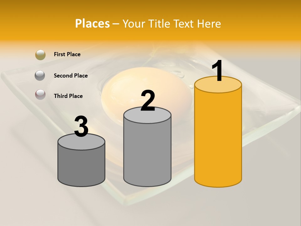 Colazione Arancione Frittata PowerPoint Template