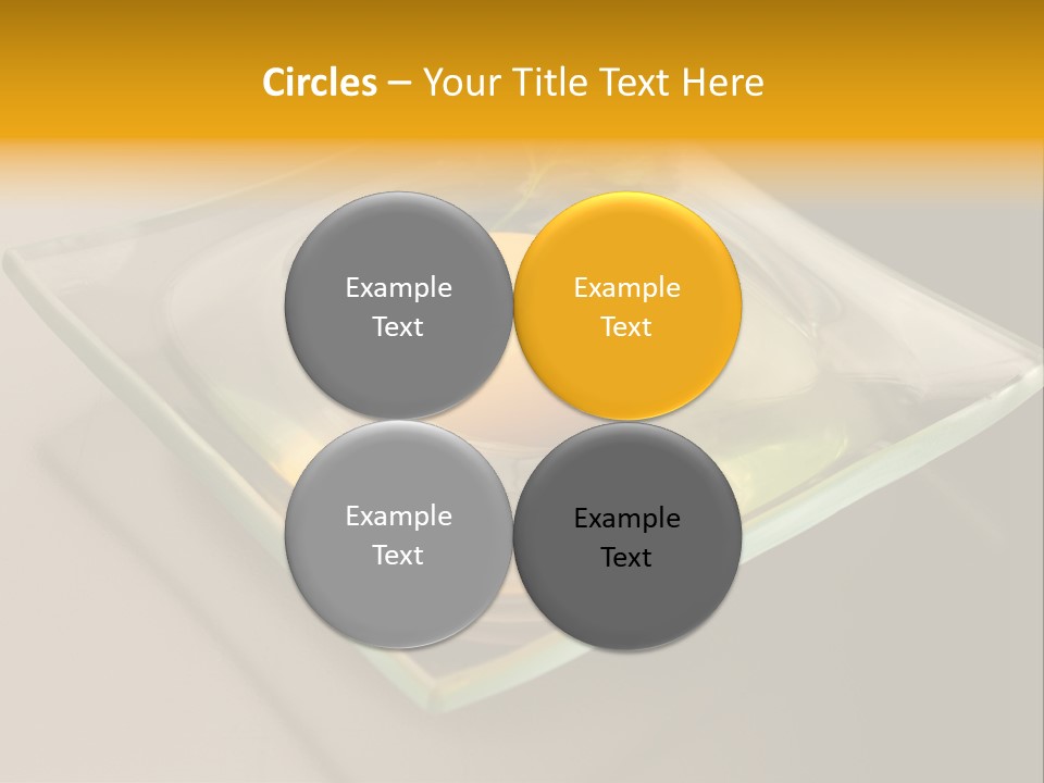 Colazione Arancione Frittata PowerPoint Template