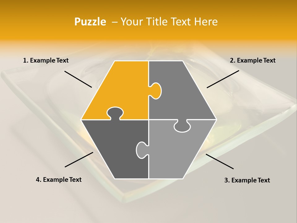 Colazione Arancione Frittata PowerPoint Template