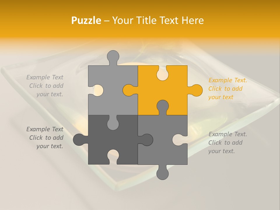 Colazione Arancione Frittata PowerPoint Template