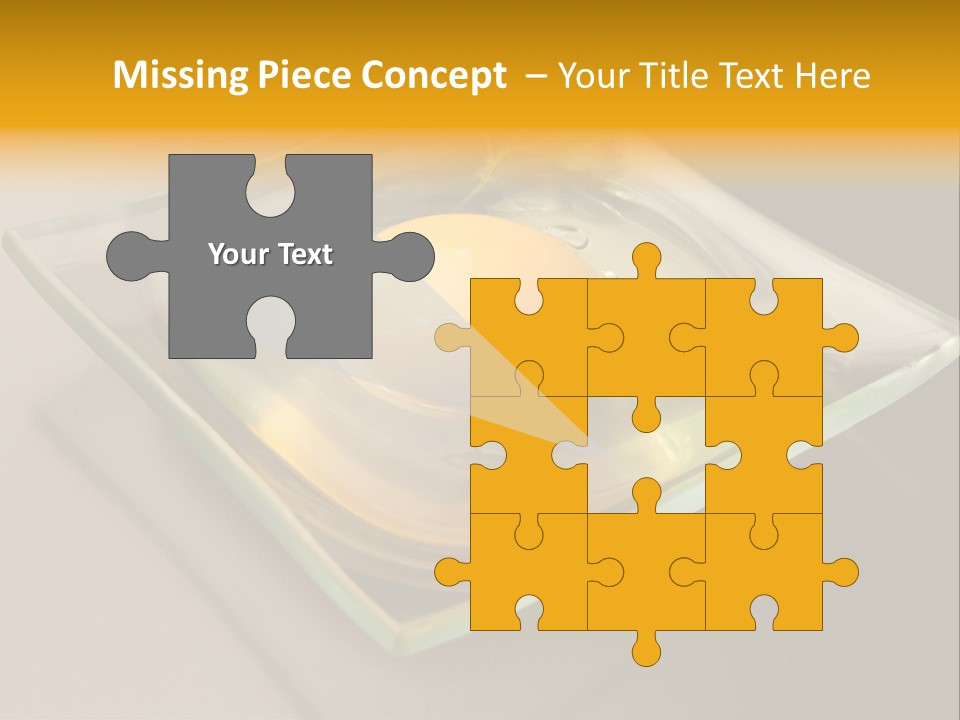 Colazione Arancione Frittata PowerPoint Template