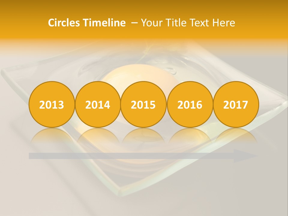 Colazione Arancione Frittata PowerPoint Template