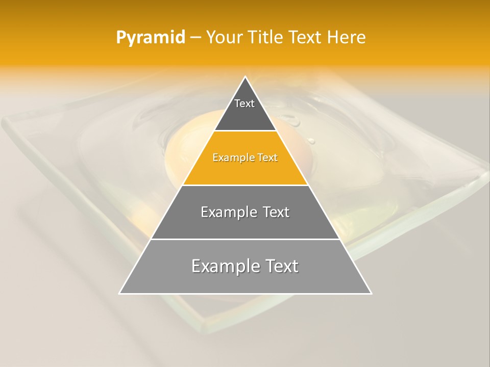 Colazione Arancione Frittata PowerPoint Template