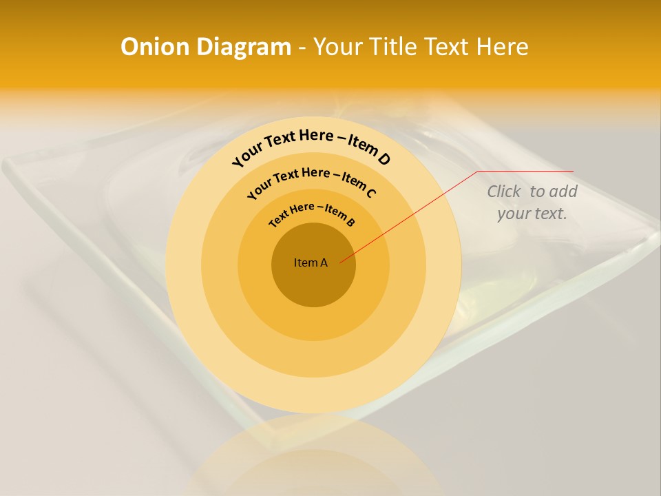 Colazione Arancione Frittata PowerPoint Template