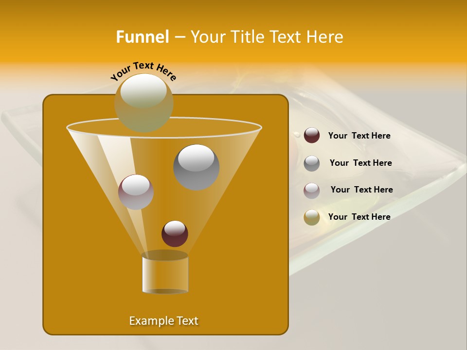 Colazione Arancione Frittata PowerPoint Template