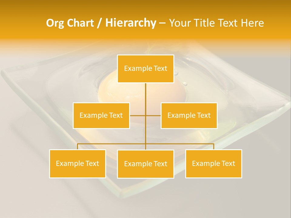 Colazione Arancione Frittata PowerPoint Template