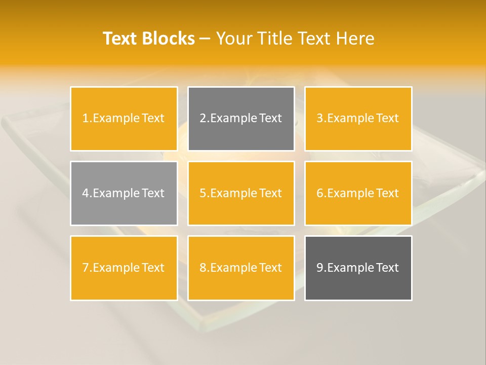Colazione Arancione Frittata PowerPoint Template