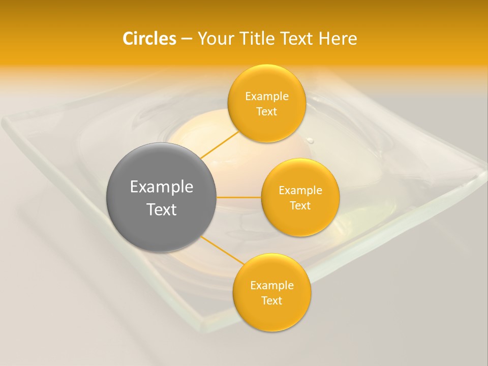 Colazione Arancione Frittata PowerPoint Template