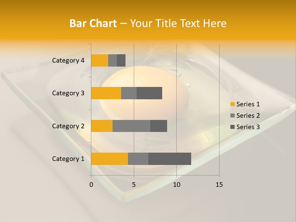 Colazione Arancione Frittata PowerPoint Template