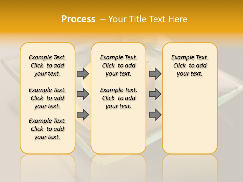 Colazione Arancione Frittata PowerPoint Template